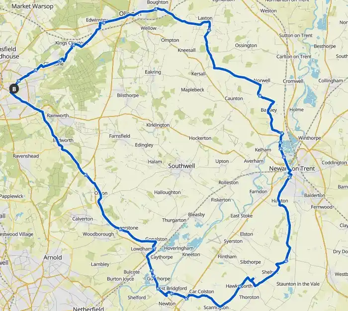 Kingfisher Cafe Sibthorpe Route Image