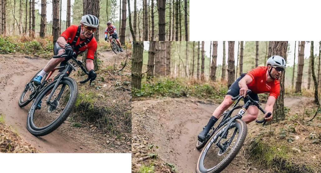 Steve & Adam gravel riding